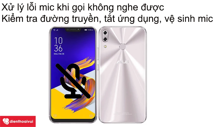 Lỗi mic khi gọi mà bên đầu dây kia không nghe được
