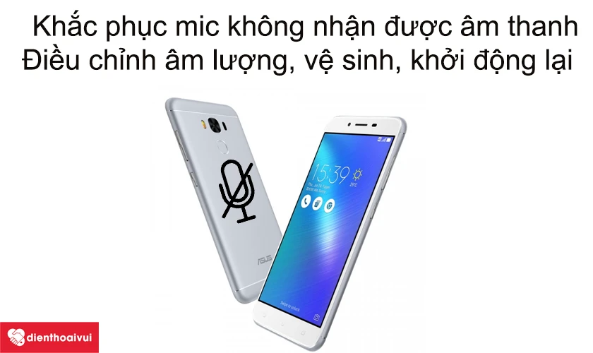 Khắc phục lỗi mic không nhận được âm thanh