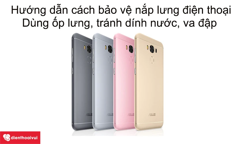 Hướng dẫn c&aacute;ch bảo vệ nắp lưng điện thoại sau khi thay