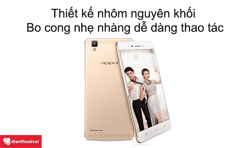 Thiết kế nh&ocirc;m nguy&ecirc;n khối, bo cong nhẹ nh&agrave;ng gi&uacute;p bạn dễ d&agrave;ng thao t&aacute;c