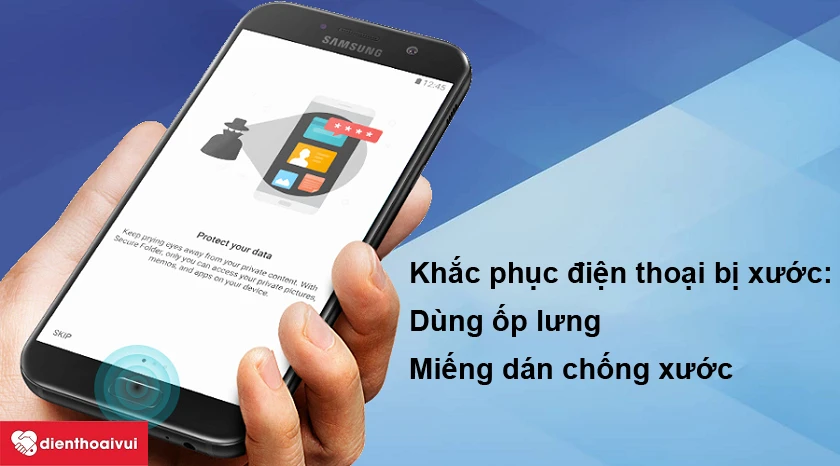 Khắc phục Samsung Galaxy A5 2017 bị xước tại nhà