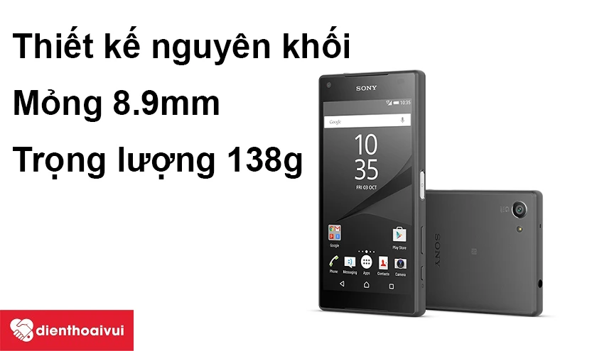Thi&ecirc;́t k&ecirc;́ nguy&ecirc;n kh&ocirc;́i cứng cáp, si&ecirc;u mỏng chỉ 8.9mm