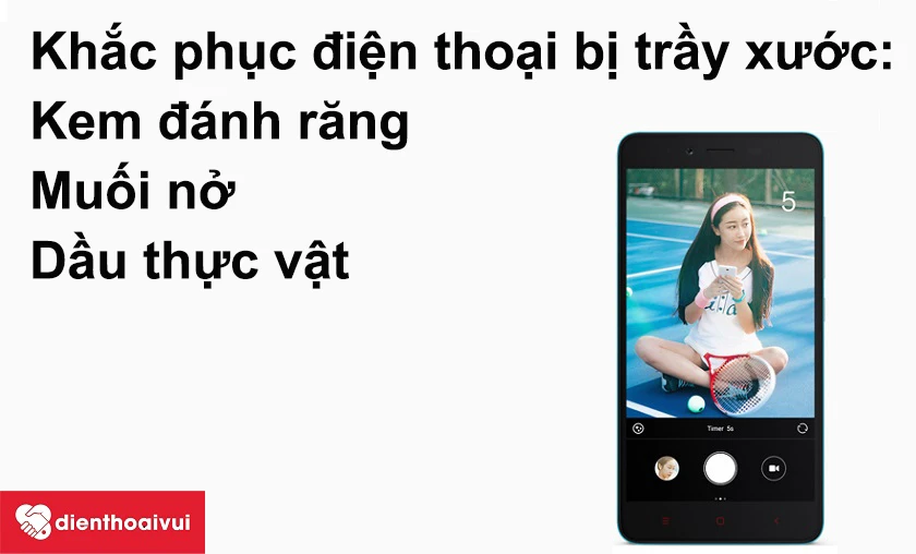3 c&aacute;ch khắc phục điện thoại bị trầy xước