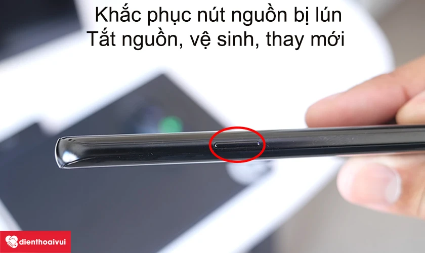 Khắc phục n&uacute;t nguồn Galaxy S7 Edge bị l&uacute;n