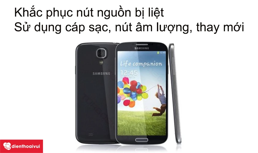 Khắc phục nút nguồn bị liệt trên điện thoại