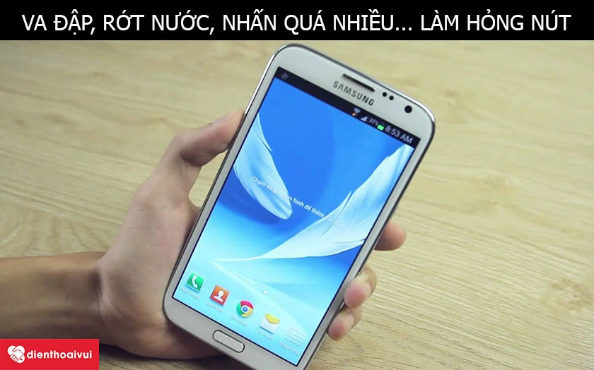 Nhấn ph&iacute;m nguồn qu&aacute; nhiều