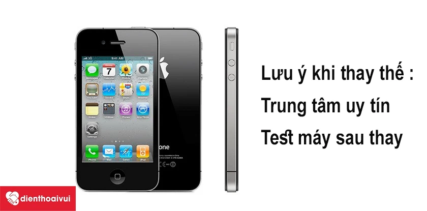 Những lưu ý khi thay th&ecirc;́ phản quang iPhone 4
