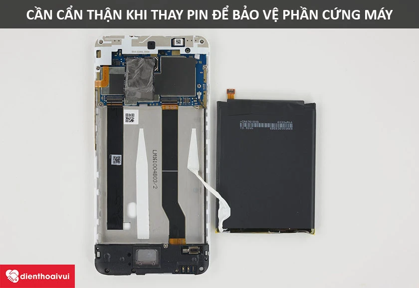 Qu&yacute; tr&igrave;nh tahy pin cẩn thận, tỉ mỉ
