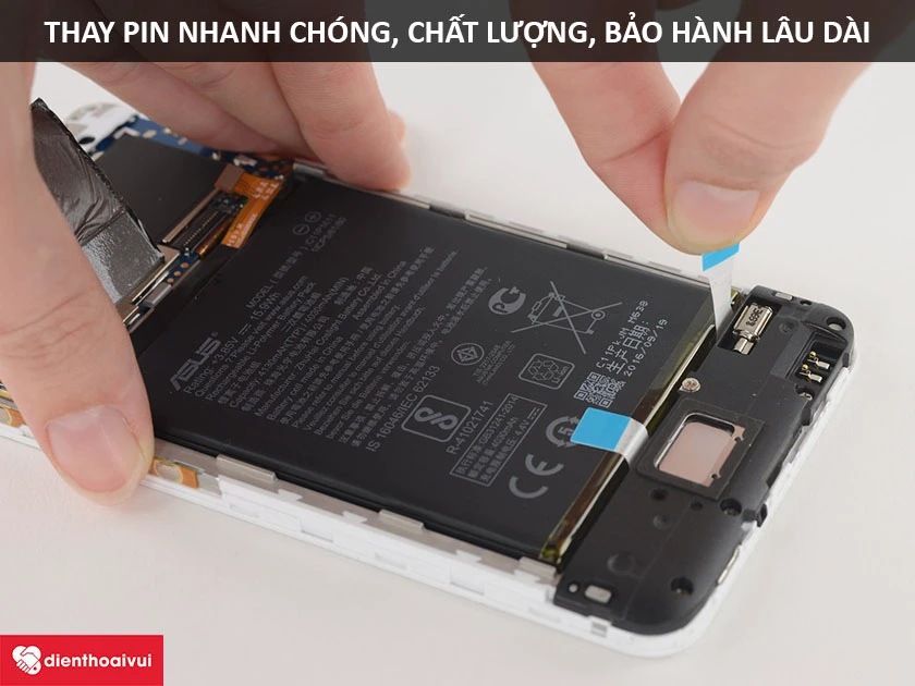 Thya pin nhanh ch&oacute;ng - chất lượng tại Điện Thoại Vui