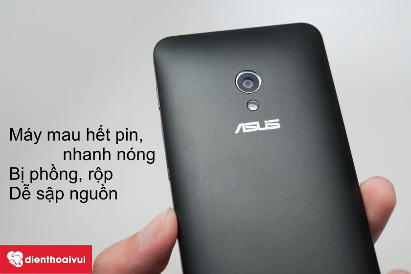 dấu hiệu cần thay pin điện thoại Asus Zenfone 4.5