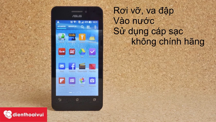 Nguyên nhân hư pin điện thoại
