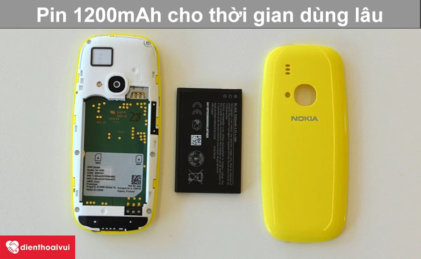 Thay pin Nokia 3310