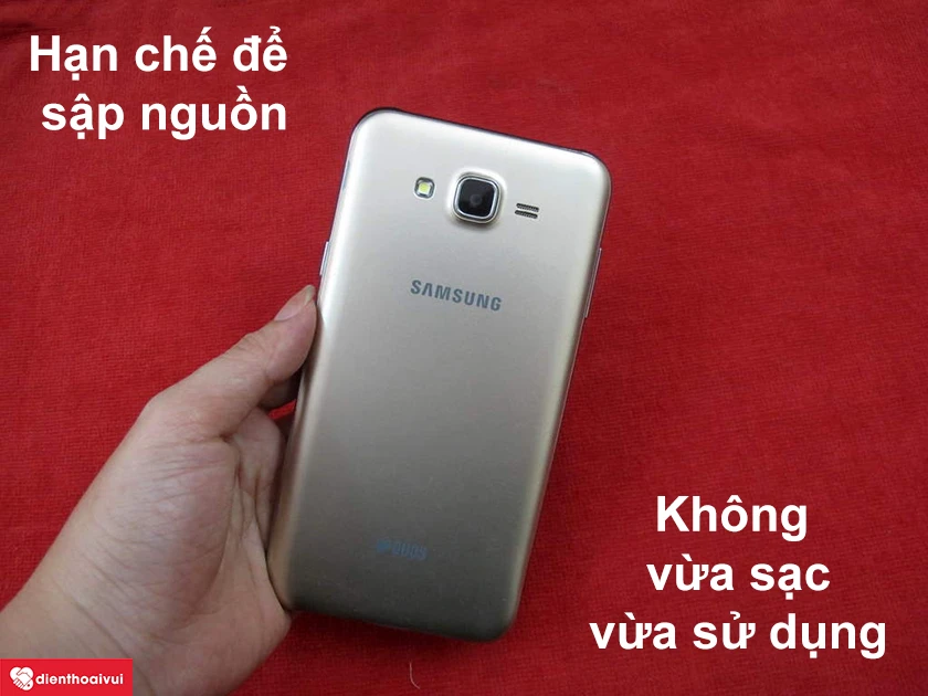 Một v&agrave;i lưu &yacute; khi sạc để pin d&ugrave;ng l&acirc;u hơn