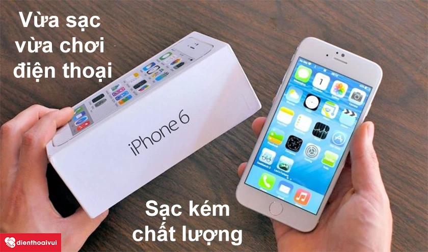 Một số sai lầm dẫn đến chai pin iPhone