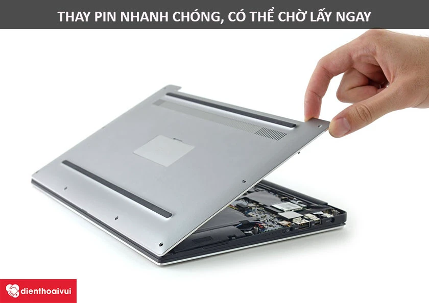 Thay pin laptop Dell Xps chính hãng