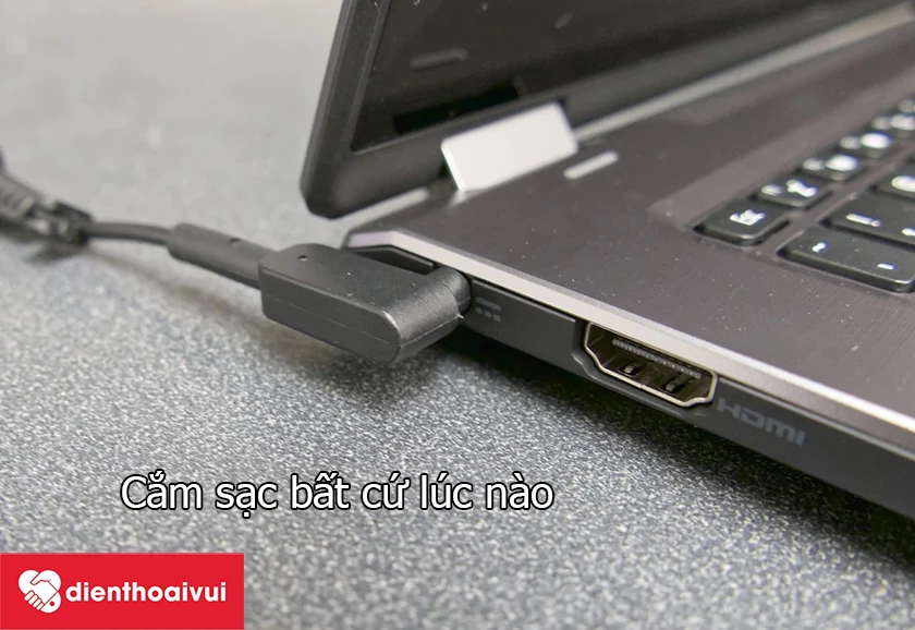 Những vấn đề lưu ý khi sử dụng pin laptop Hp Elitebook - cắm sạc bất cứ lúc nào