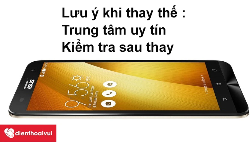 Những lưu ý khi thay rung Asus Zenfone 2 Laser 5.5