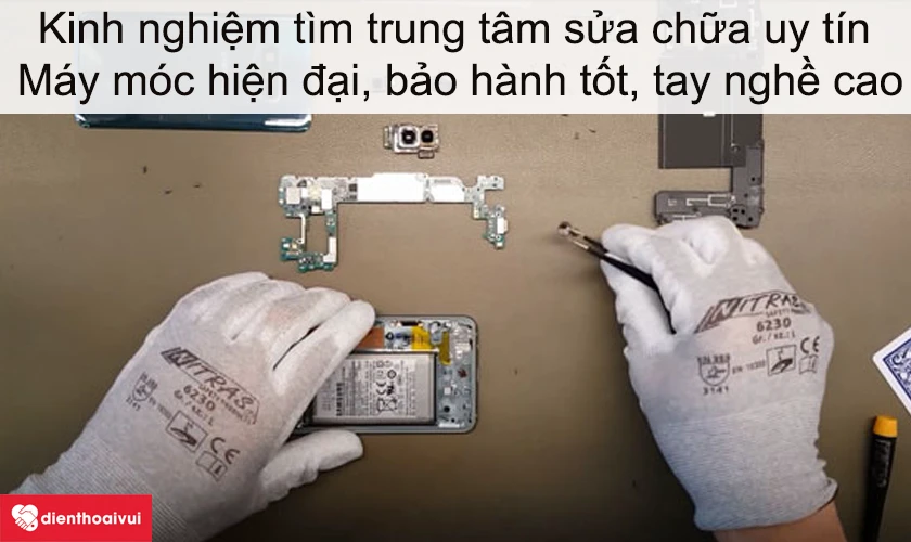 tìm đến các trung tâm sửa chữa