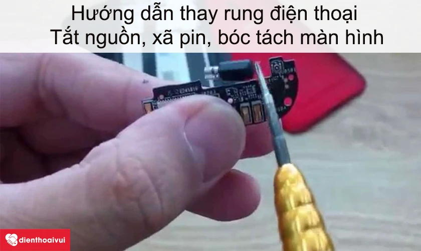 Hướng dẫn thay rung Nokia 7.1 Plus