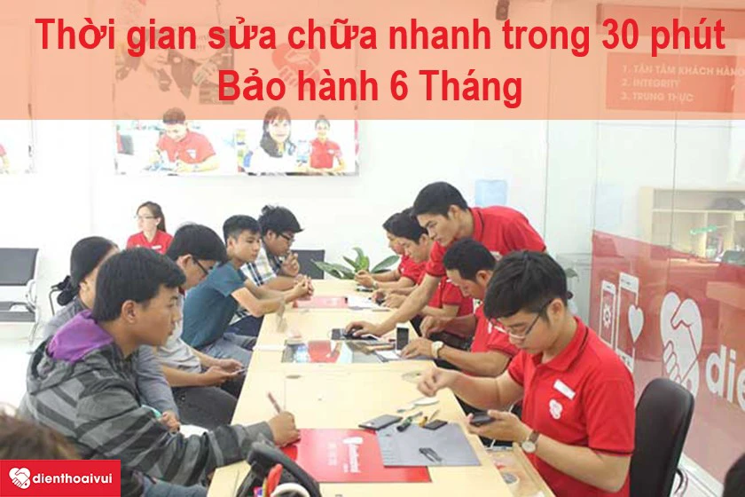 Dịch vụ thay rung iPhone 6 Plus Chính hãng giá rẻ, lấy ngay tại Điện Thoại Vui