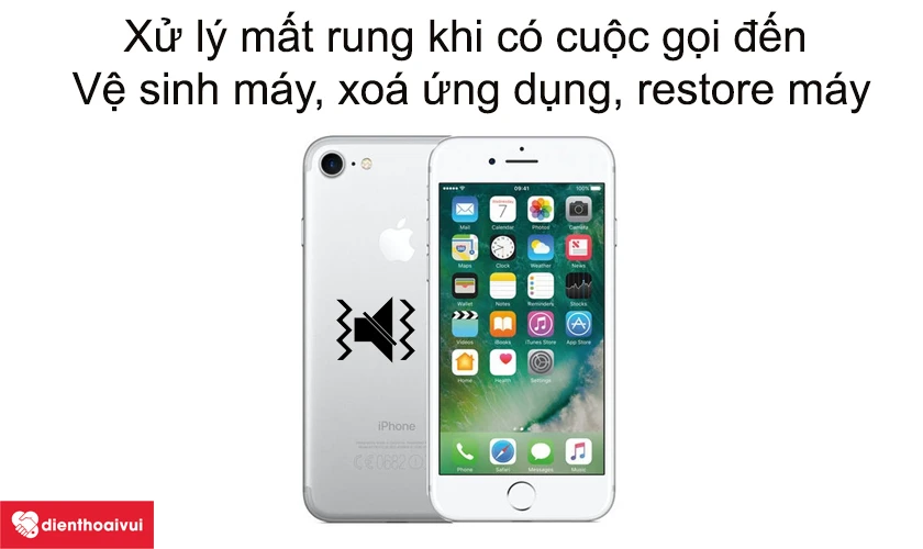 Xử lý điện thoại mất rung khi có cuộc gọi đến