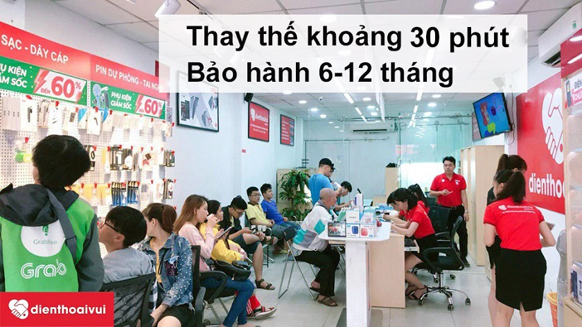 Dịch vụ thay rung iPhone Xs Max chính hãng, l&acirc;́y nhanh tại Đi&ecirc;̣n Thoại Vui