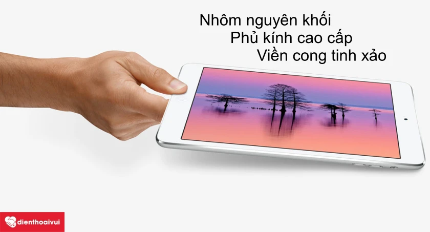 Thiết kế nhôm nguyên khối sang trọng, đường cắt kim cương tinh xảo