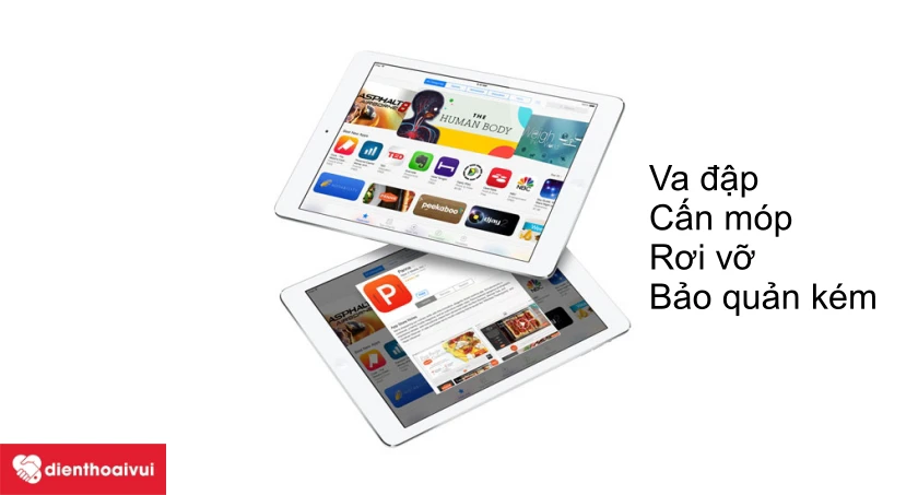 Những trường hợp cần thay vỏ iPad