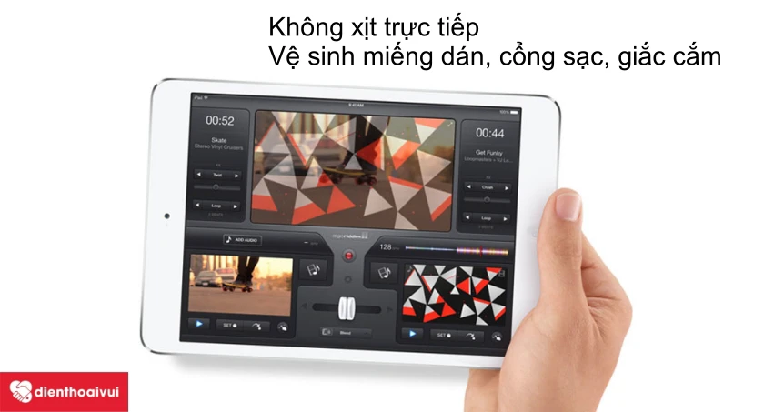 Những điều cần lưu ý khi vệ sinh điện thoại và máy tính bảng