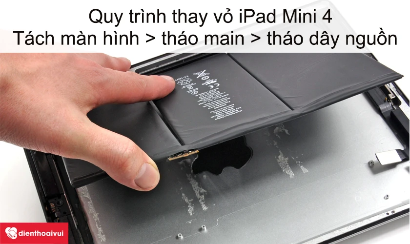 Thay vỏ iPad Mini 4 như thế n&agrave;o?