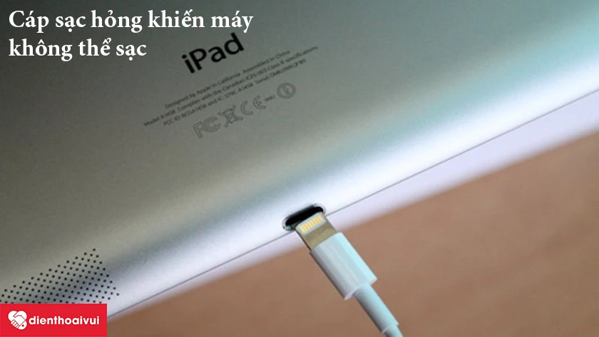 Độ nghi&ecirc;m trọng của việc hỏng c&aacute;p sạc