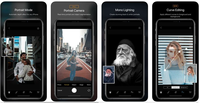Phocus: Portrait mode editor