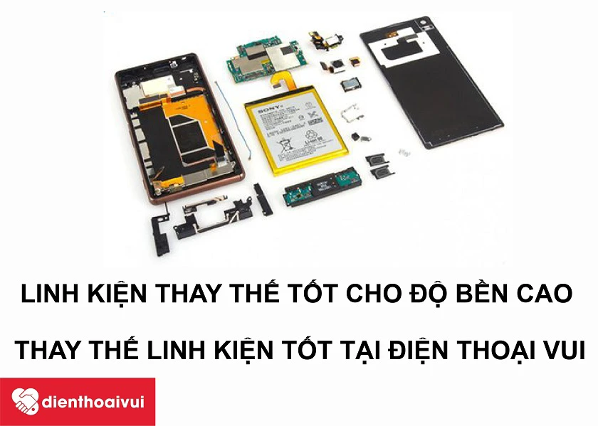 Thay thế linh kiện ch&iacute;nh h&atilde;ng