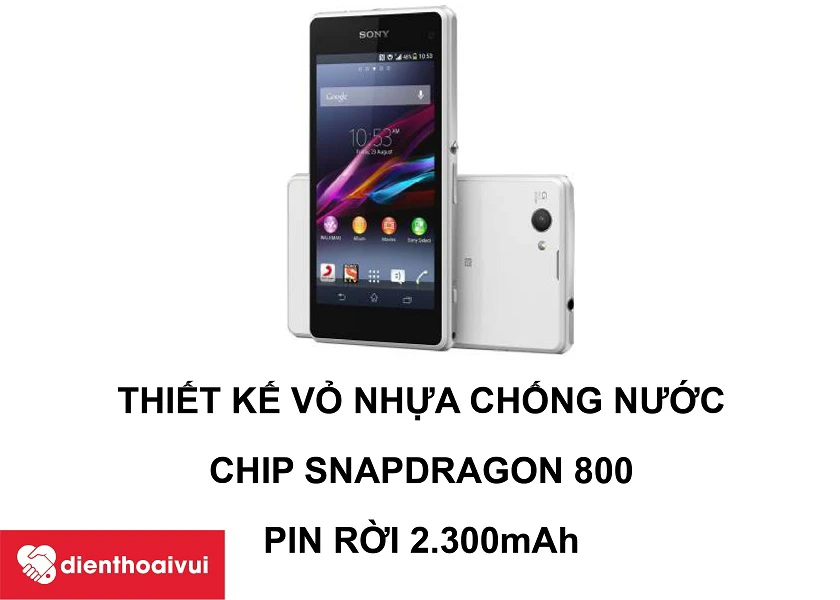 Sony Xperia Z1 Compact &ndash; Bản thu gọn Sony Xperia Z1 với chip Snapdragon 800