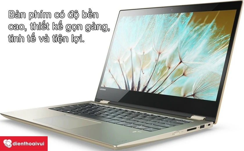 Thay bàn phím Laptop Lenovo Yoga có độ nẩy, chính xác cao