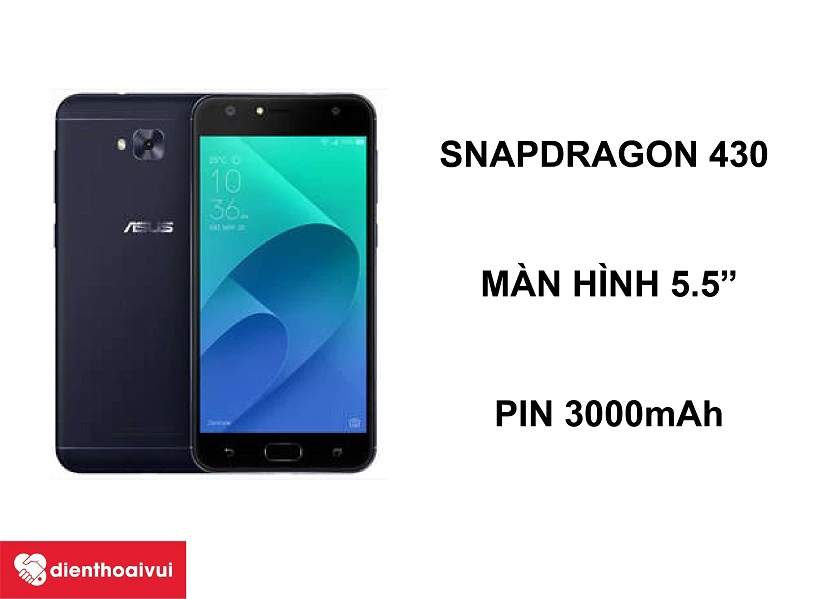 Asus Zenfone 4 Selfie &ndash; Smartphone hiệu năng mạnh mẽ với chip Snapdragon 430