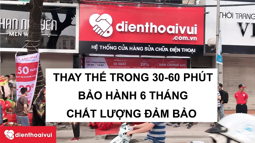 Dịch vụ thay c&aacute;p nguồn iPhone Xs chất lượng, bảo h&agrave;nh d&agrave;i tại Điện Thoại Vui