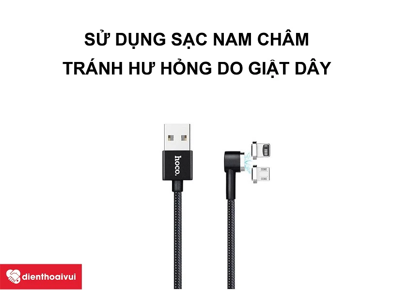 Sử dụng loại nam châm hít