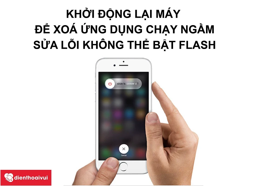 Hướng dẫn sửa lỗi kh&ocirc;ng thể bật flash tr&ecirc;n iPhone 6 Plus