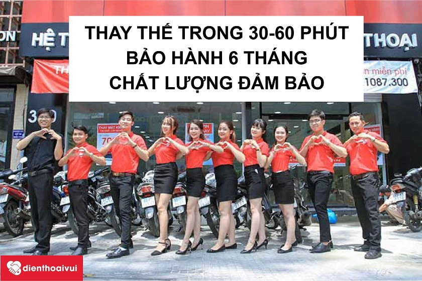 Dịch vụ thay đ&egrave;n flash iPhone 6 Plus bảo h&agrave;nh d&agrave;i tại Điện Thoại Vui