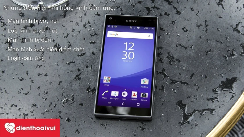 Biểu hiện khi hỏng mặt kính