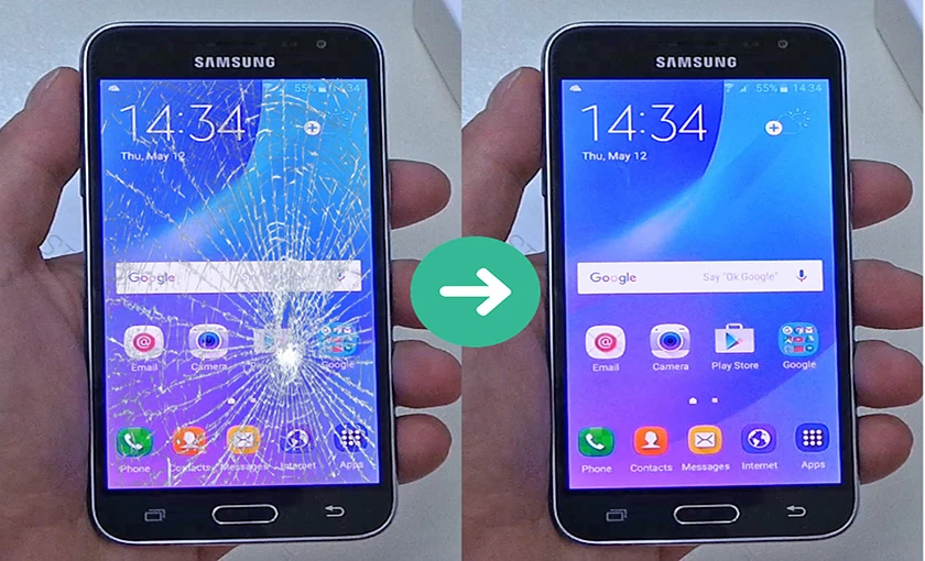 Thay mới m&agrave;n h&igrave;nh cho Samsung J3 2016