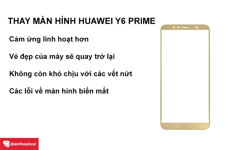 thay m&agrave;n h&igrave;nh Huawei Y6 Prime