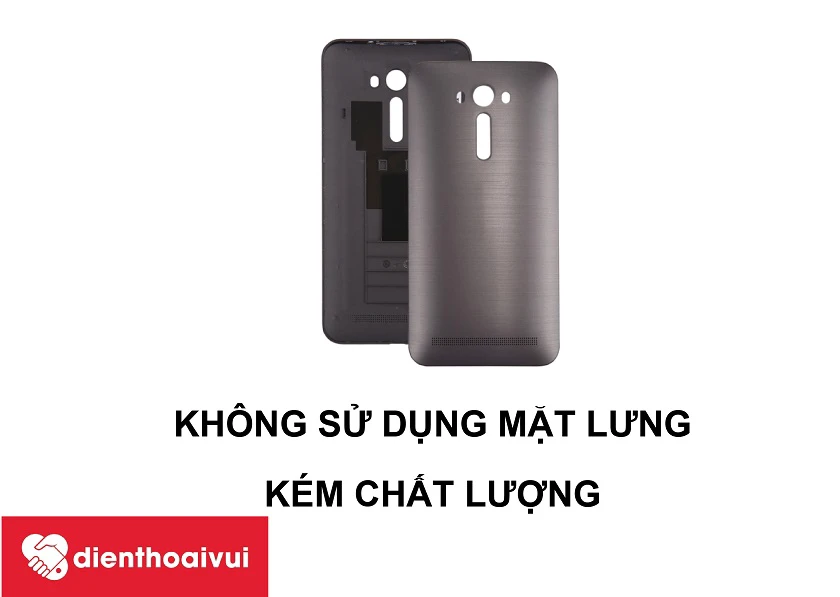 Sử dụng ốp lưng ch&iacute;nh h&atilde;ng