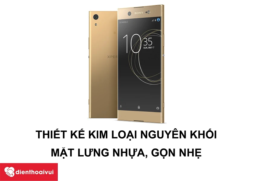 Sony Xperia XA1 Ultra &ndash; Smartphone thiết kế kim loại nguy&ecirc;n khối, lưng nhựa