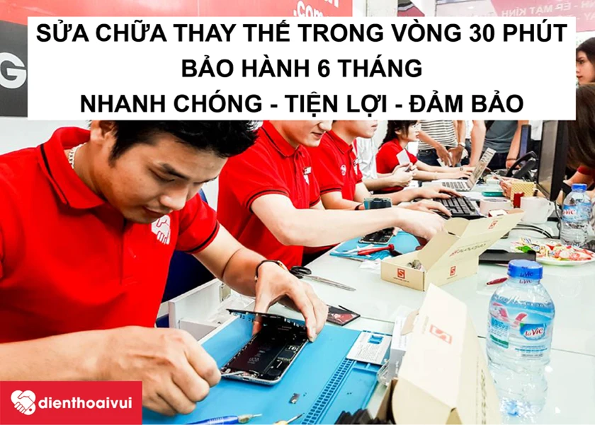 Dịch vụ Thay rung iPhone 6S Plus – Thay thế giá tốt tại Điện Thoại Vui