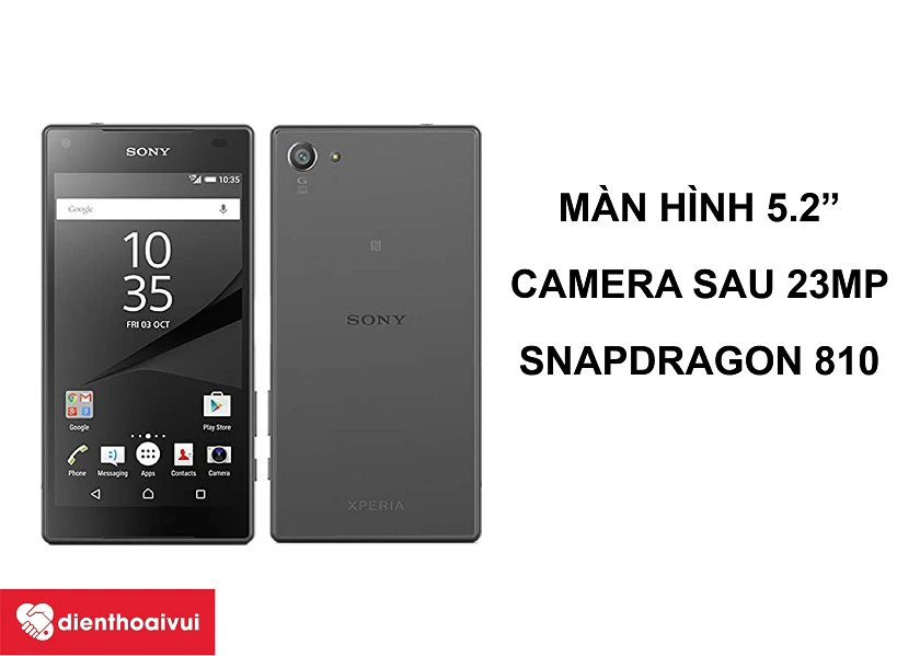 Sony Xperia Z5 &ndash; Smartphone hiệu năng mạnh mẽ với chip Snapdragon 810 8 nh&acirc;n