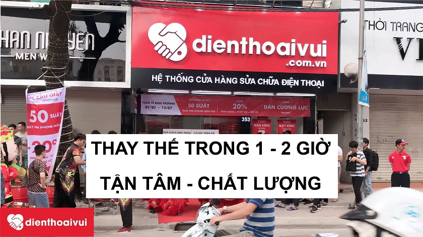 Dịch vụ Thay vỏ iPhone 6S Plus uy t&iacute;n, chất lượng tại Điện Thoại Vui
