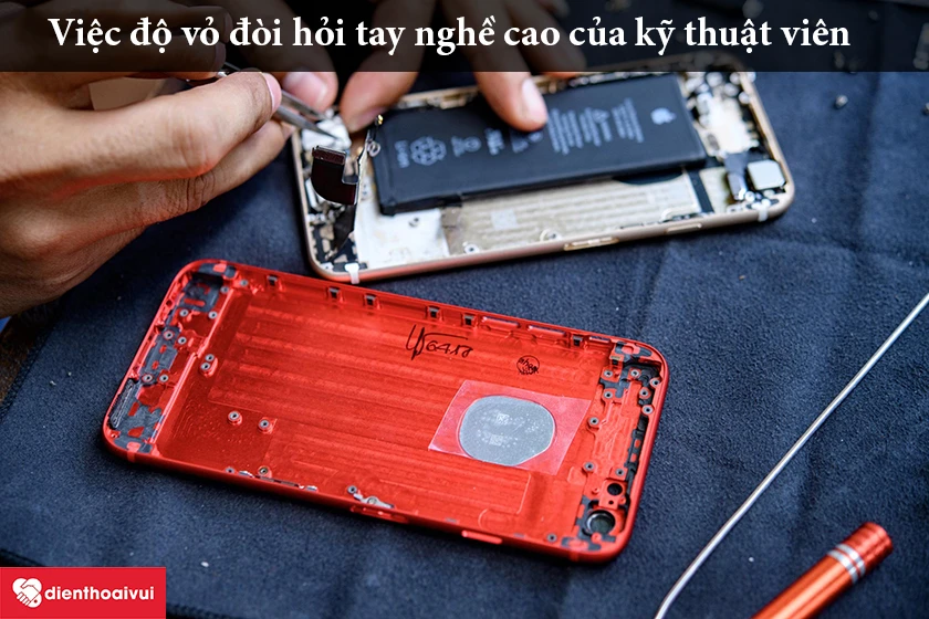 Độ vỏ cần thực hiện bởi kỹ thuật vi&ecirc;n tay nghề cao