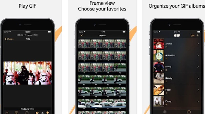 Ứng dụng s&aacute;ng tạo Giflay - GIF Viewer